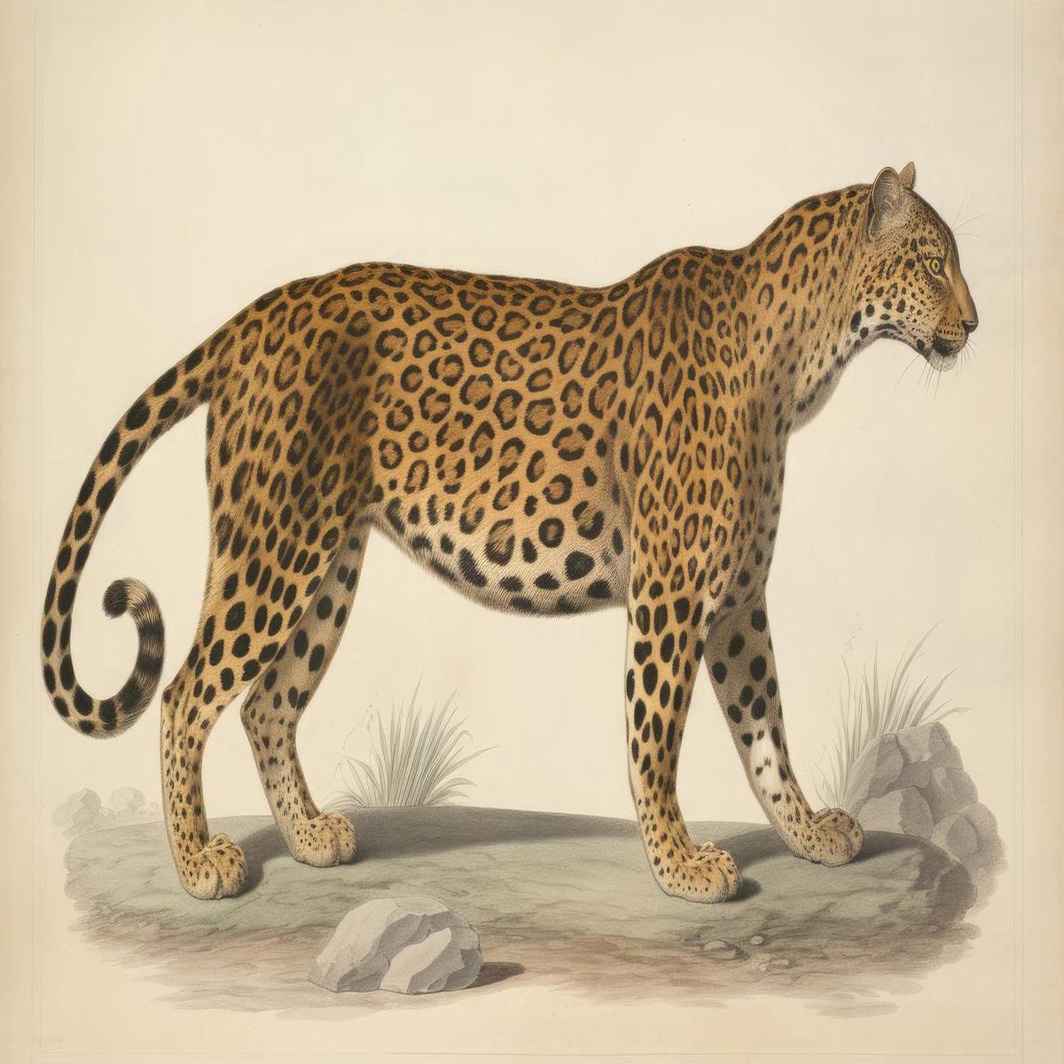 Audubon Leopard, Style B