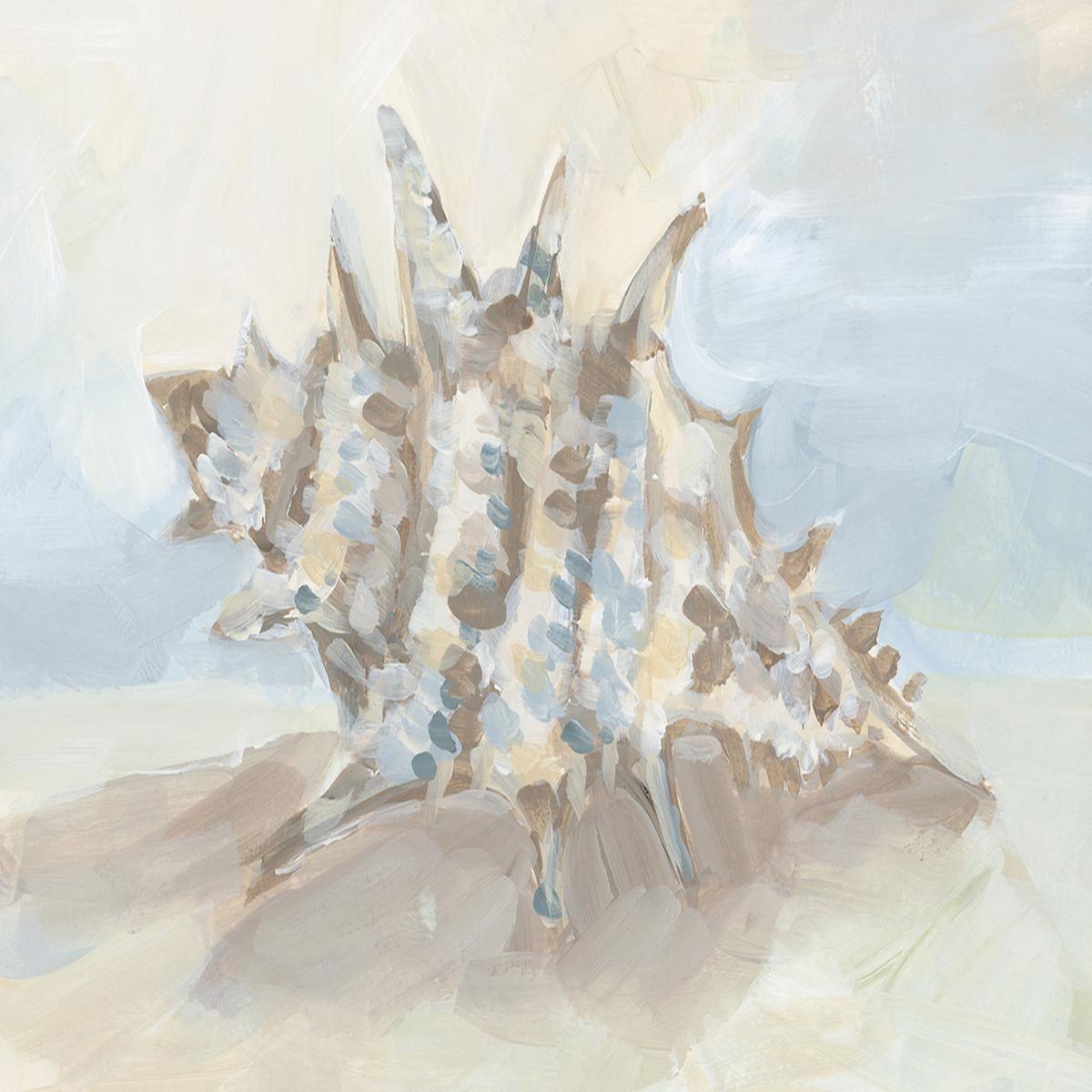 Neutral Coastal Seashell , Style B