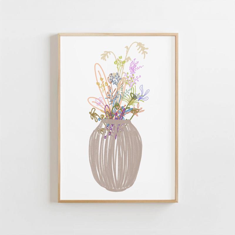 Sketched Bouquet