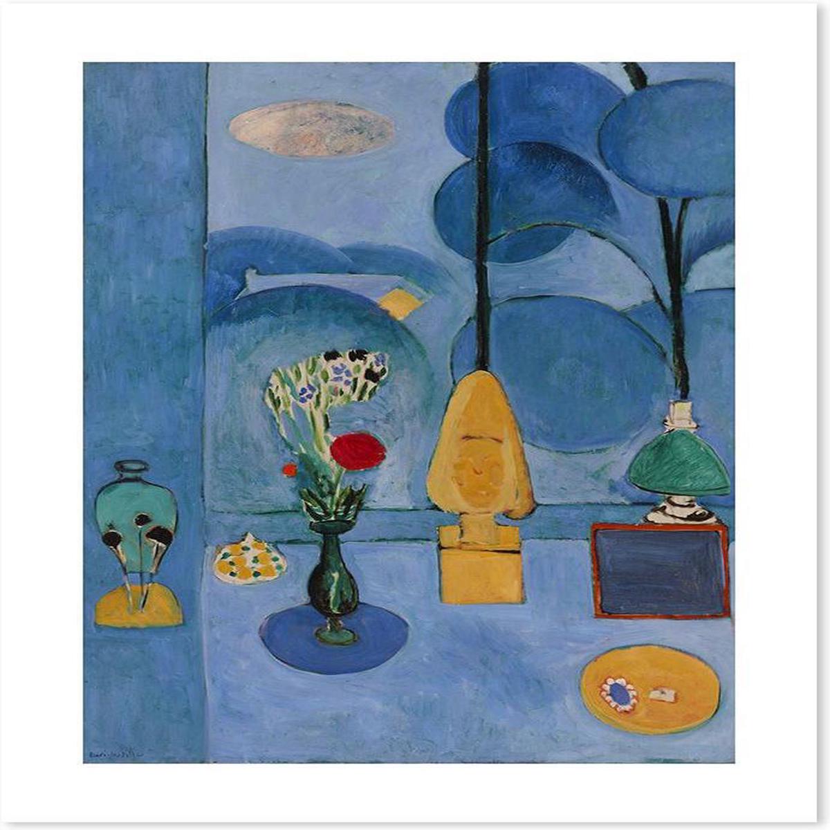 The Blue Window, By Henri Matisse