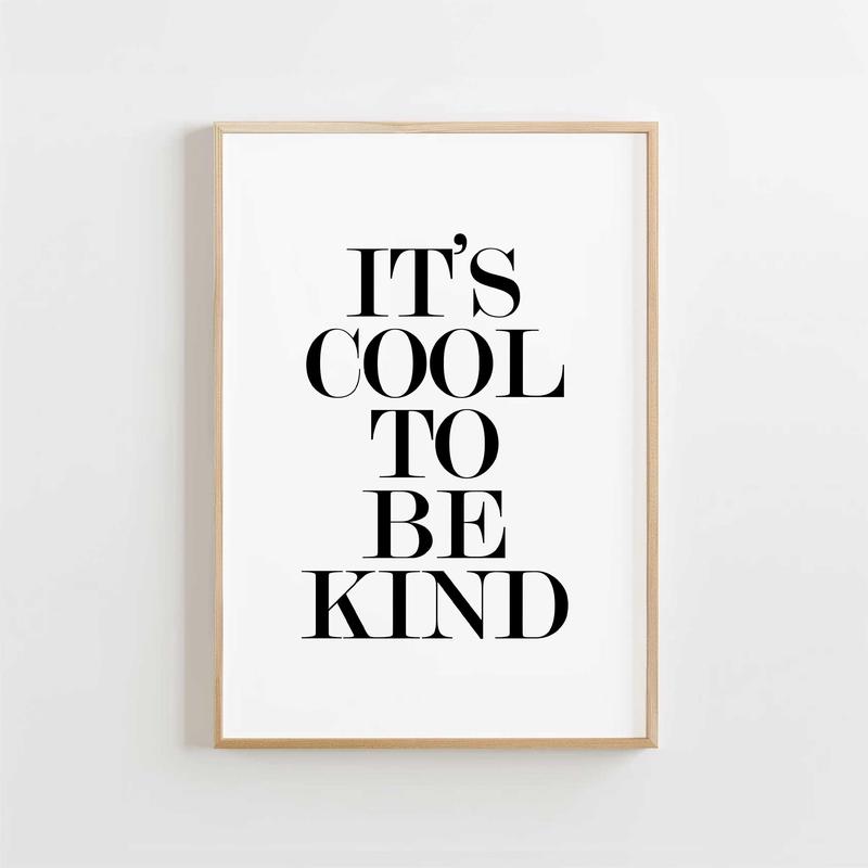 It's Cool to Be Kind