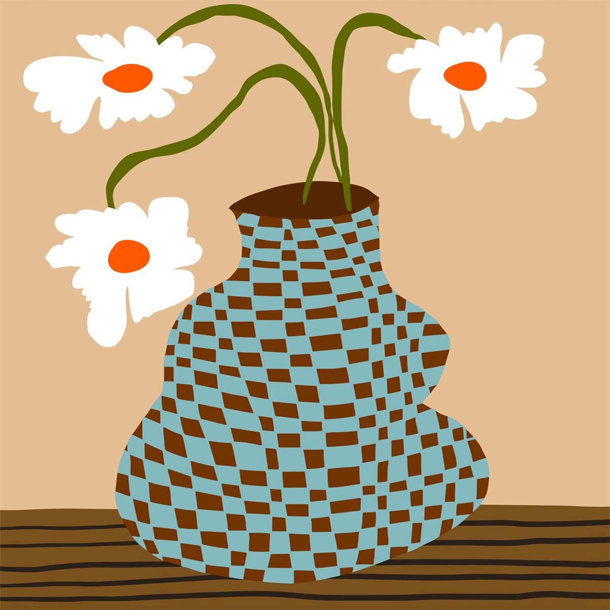 Party Floral Pottery