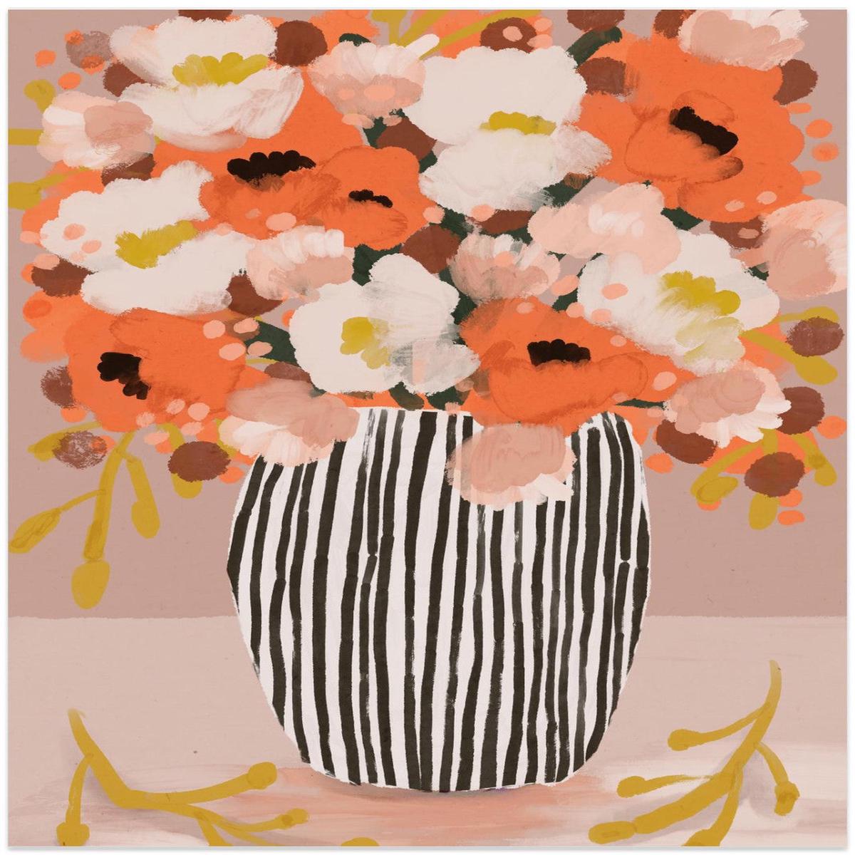 Pastel Flower Impression No 10