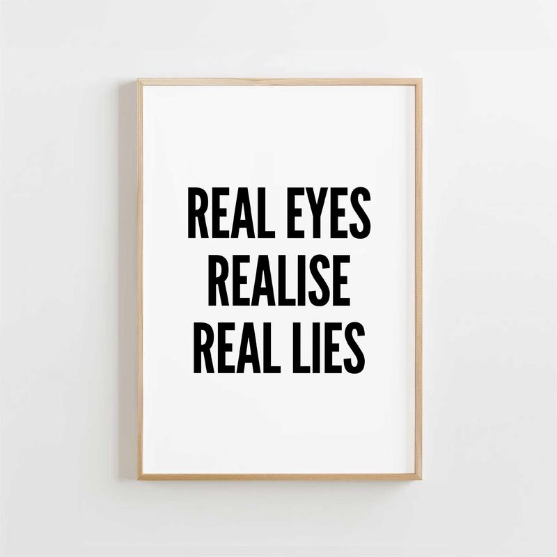 Real Eyes Realise Real Lies
