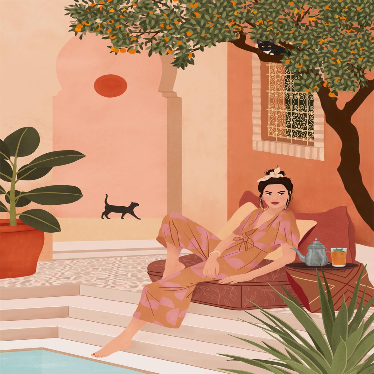 Under The Orange Tree