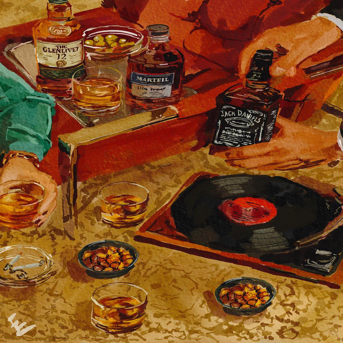 Whiskey tasting