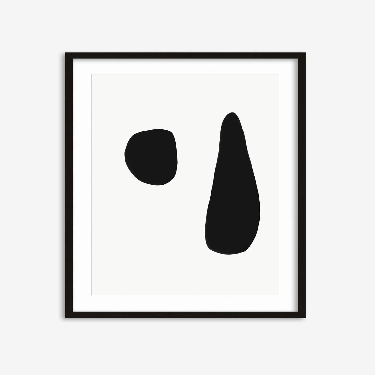 Black & White Composition Art Print
