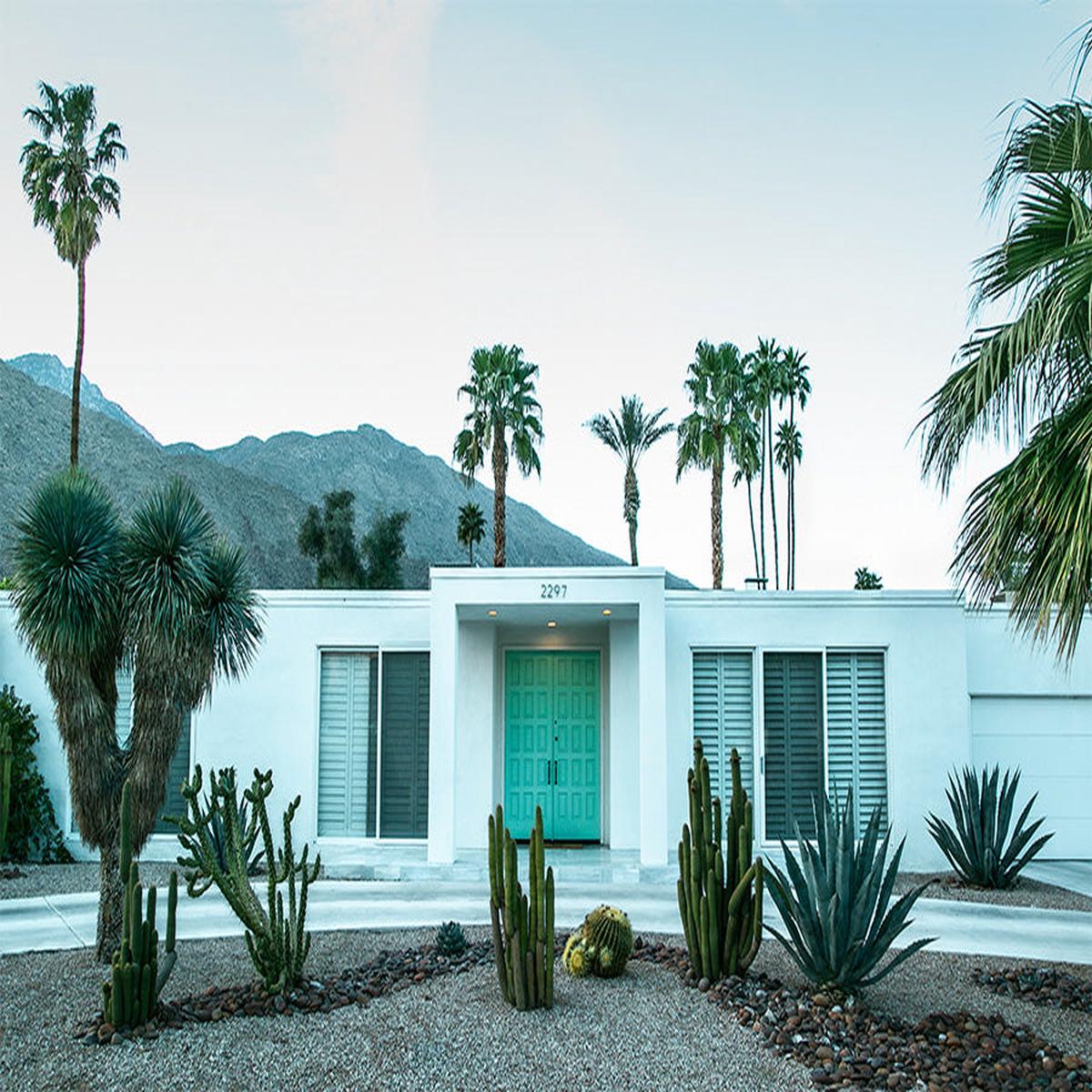 Mint Green Door
