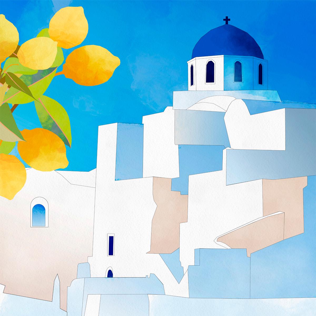 Santorini, Style B