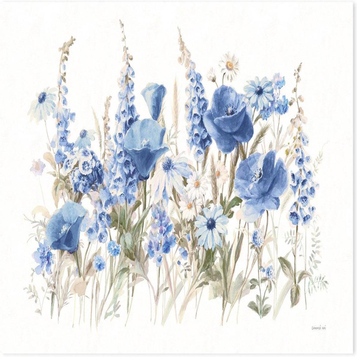 Wildflowers in Bloom Blue