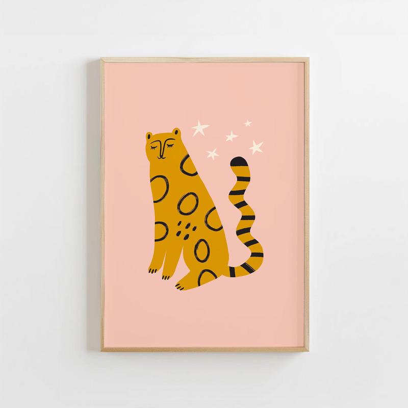 Calm Sitting Leopard