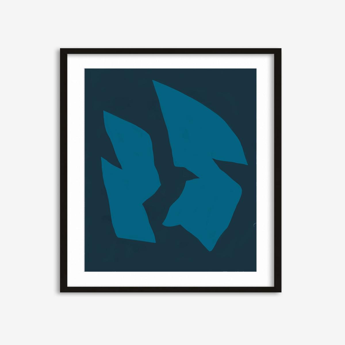 Deep Navy Art Print