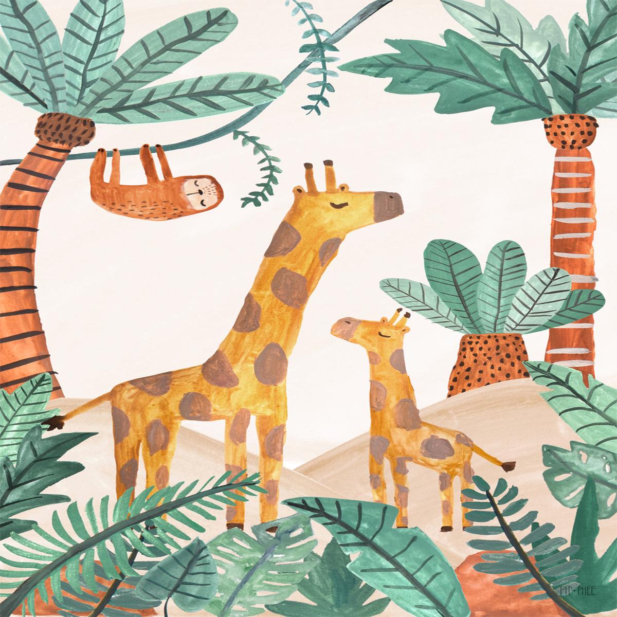 Jungle Horizon Giraffe