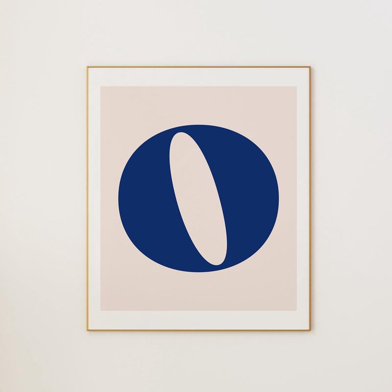 O LETTER PASTEL
