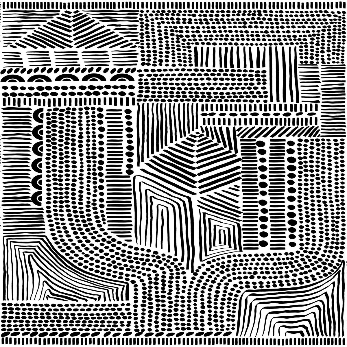 Tribal Abstract, Style B