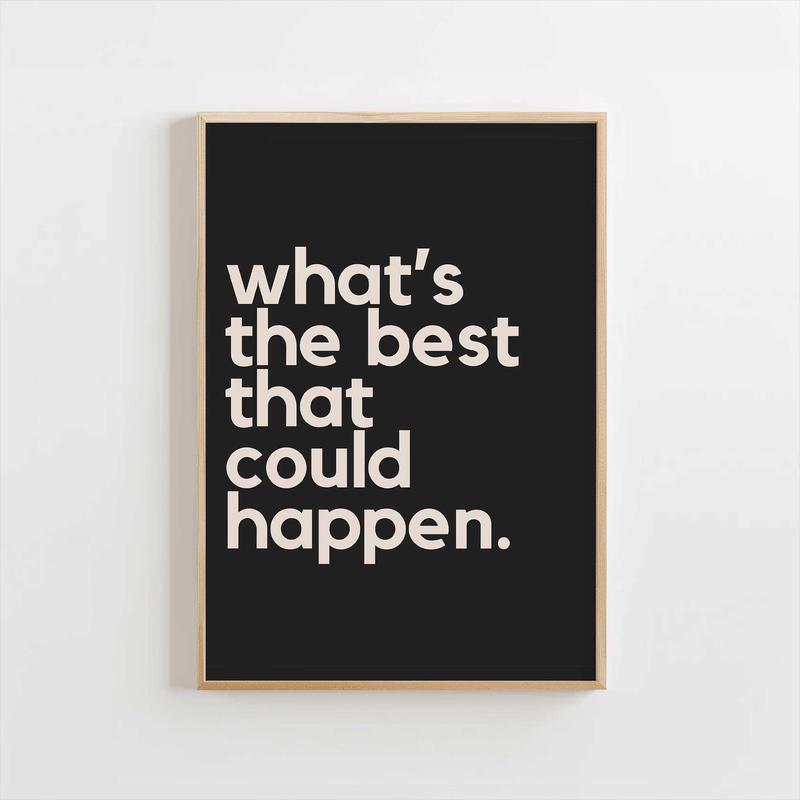 What's the Best That Could Happen - Black