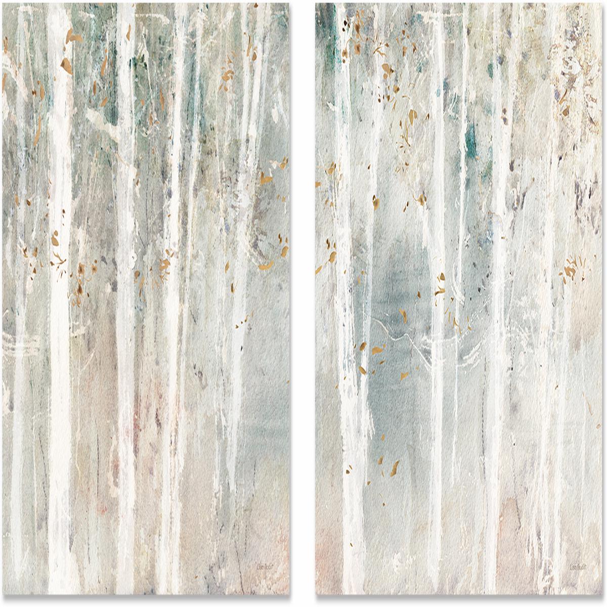 A Woodland Walk, Style A & B, Set Of 2