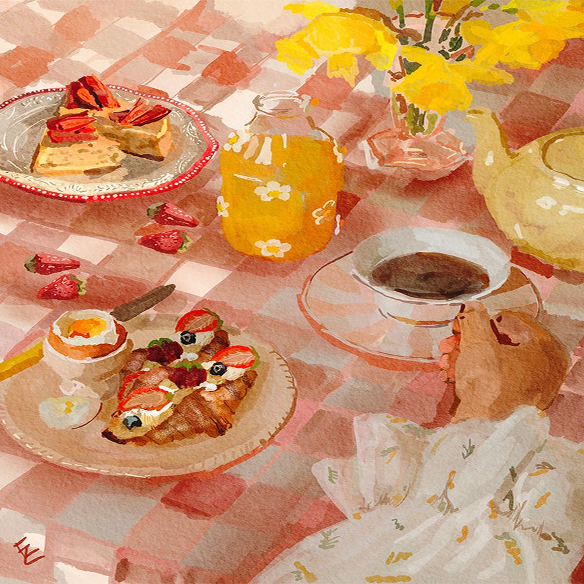Spring breakfast