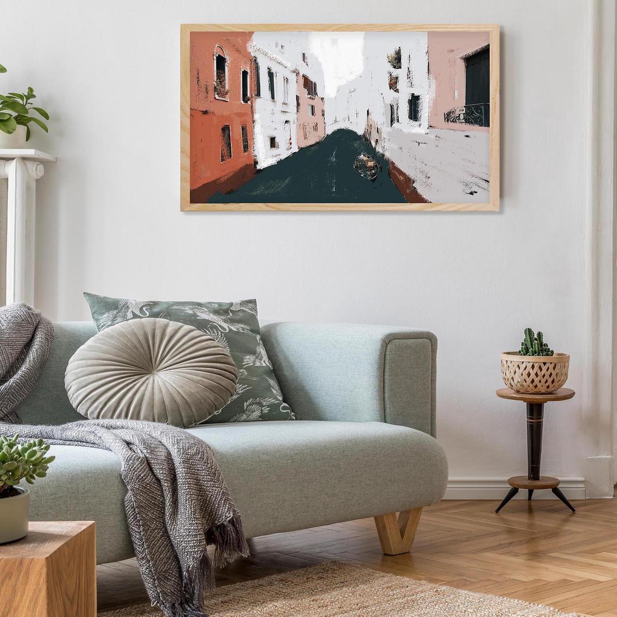 The River City Art Print