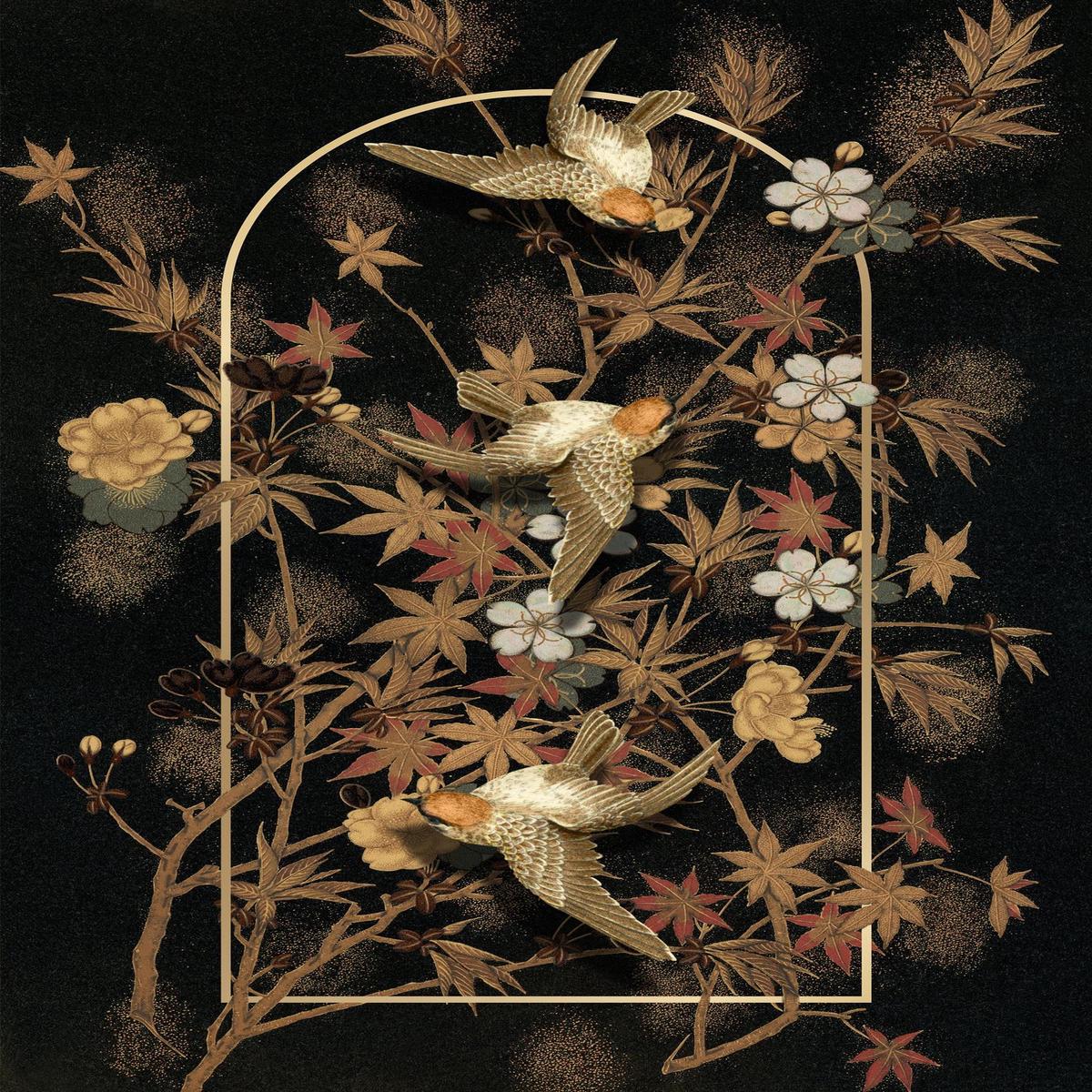 A Japanese Autumn Collage