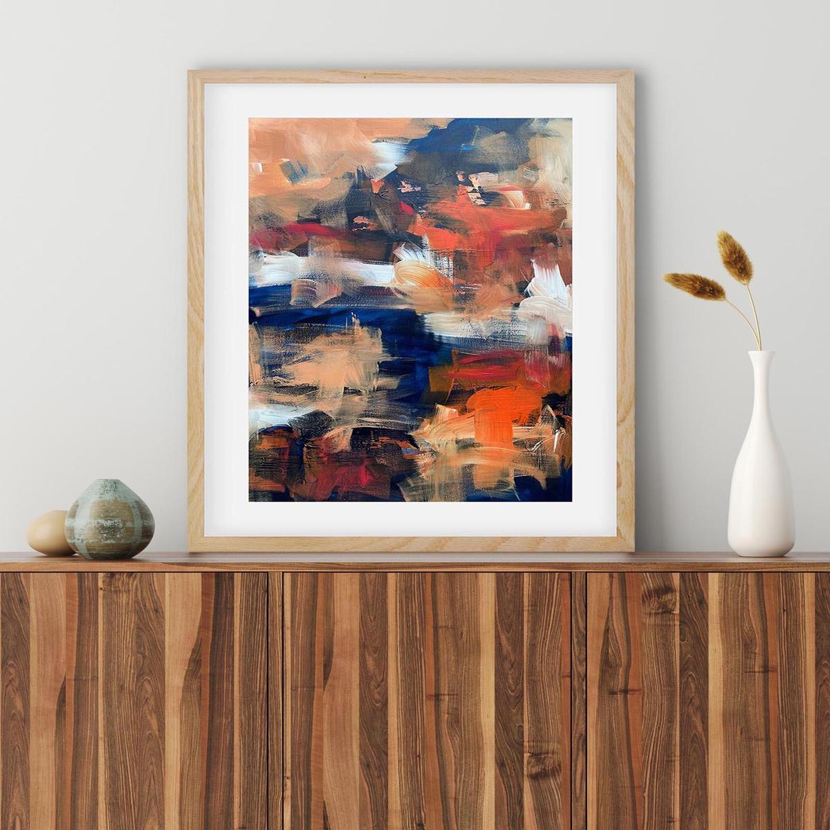 Abstract 495 Art Print