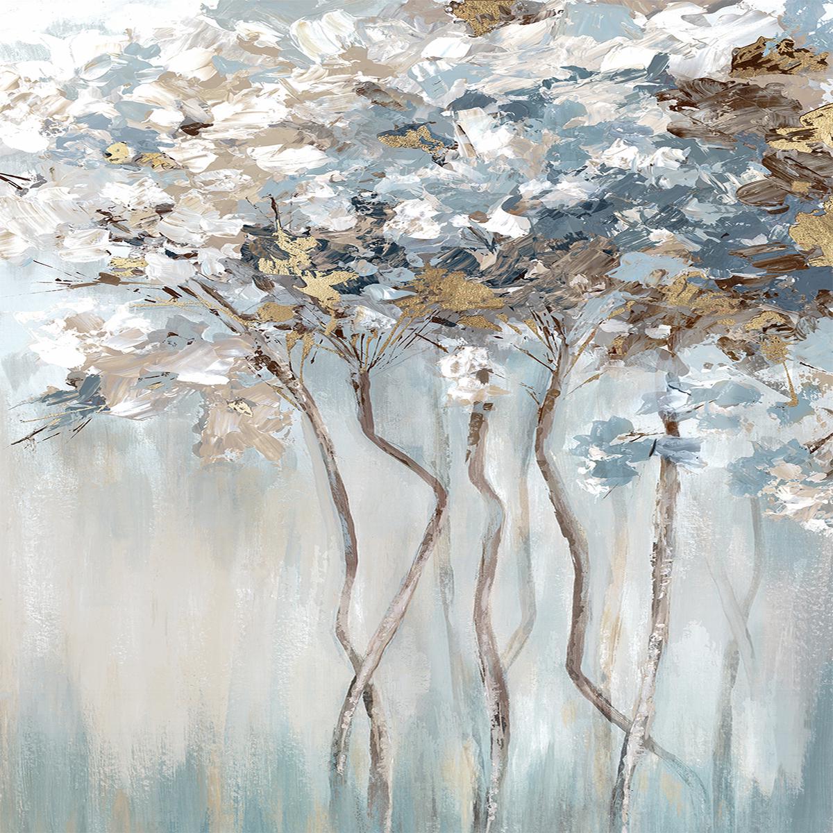 Golden Blue Forest