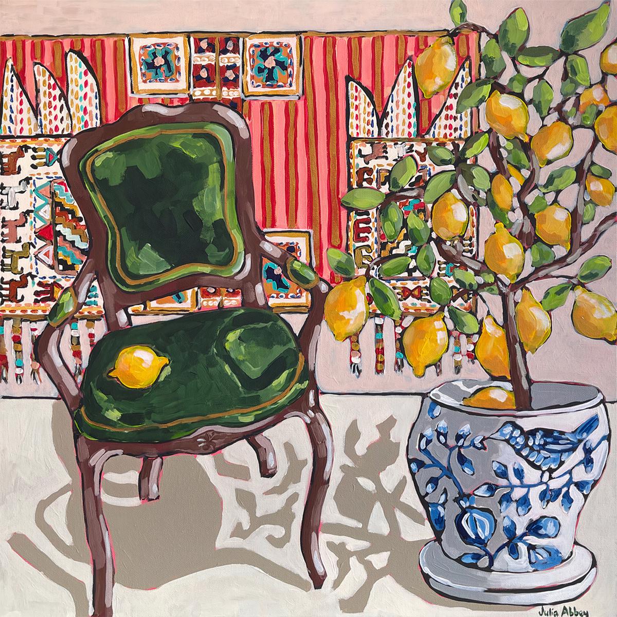 Green Velvet Chair