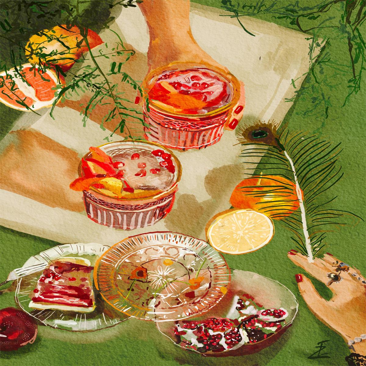 Pomegrante Cocktails