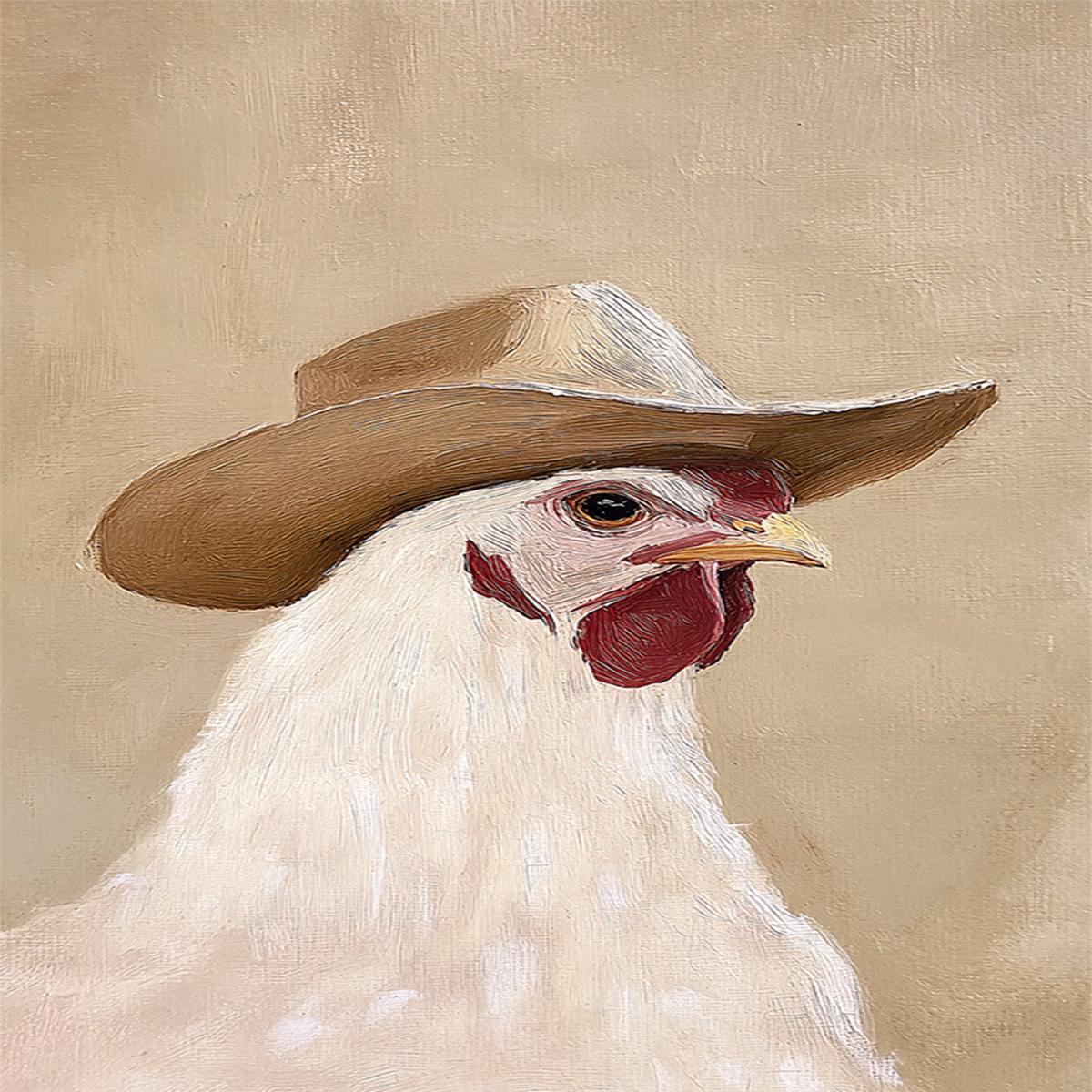 Cowboy Hen