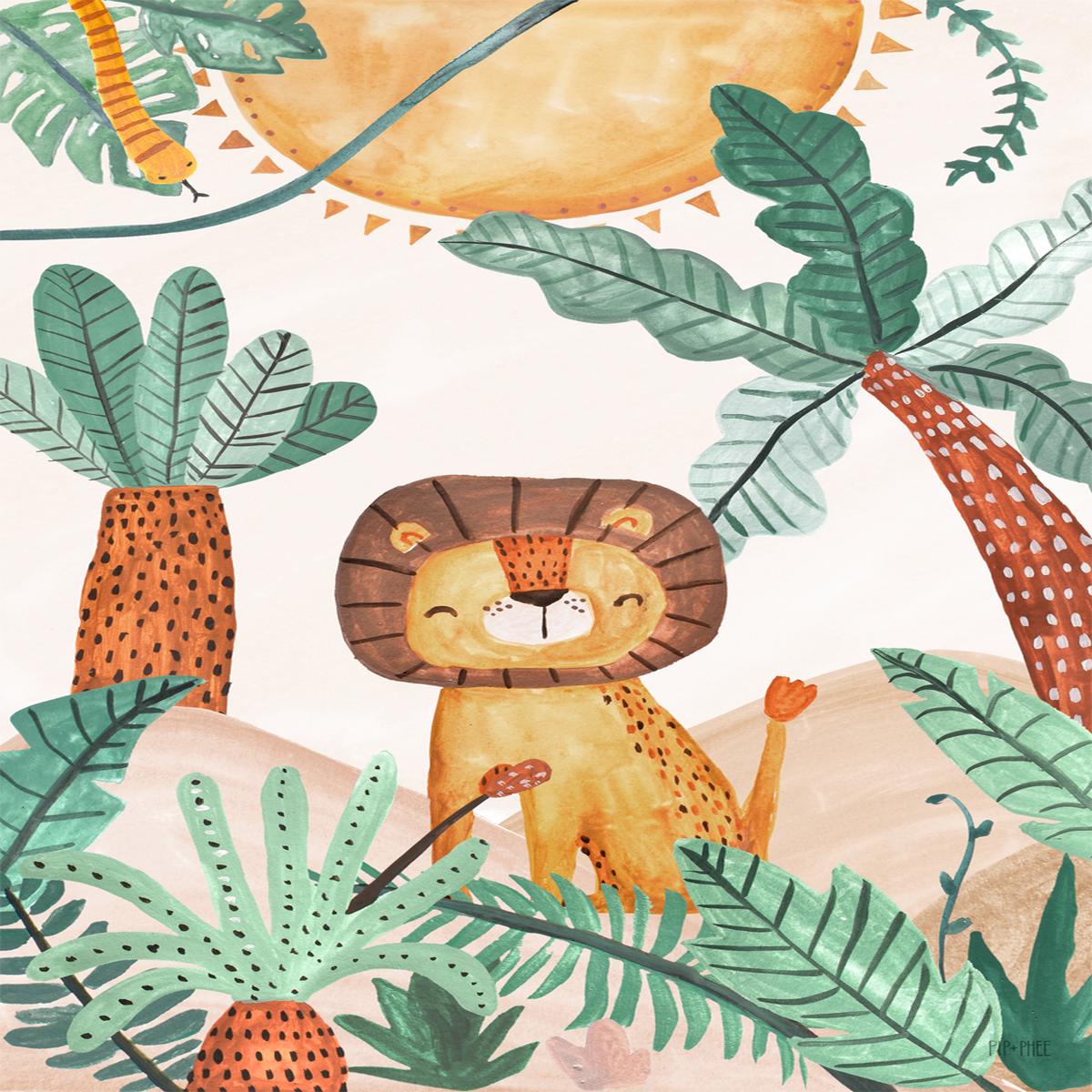 Jungle Horizon Lion