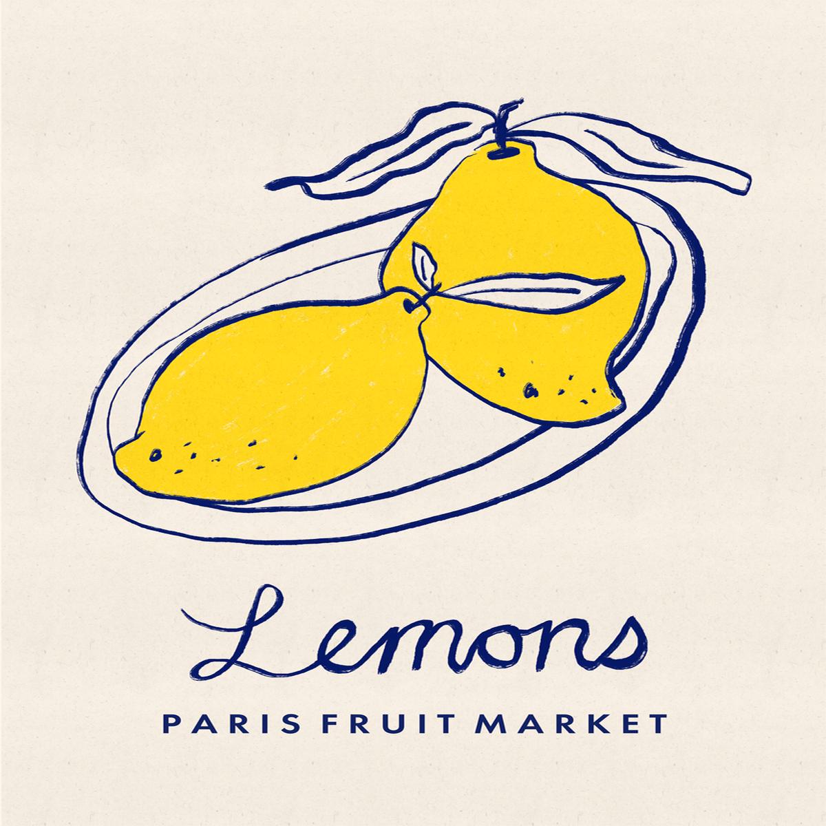 Lemons, Paris Fruit Market