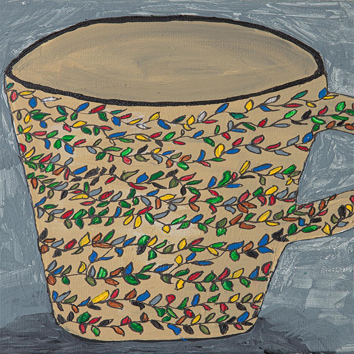 Mug With Leaves