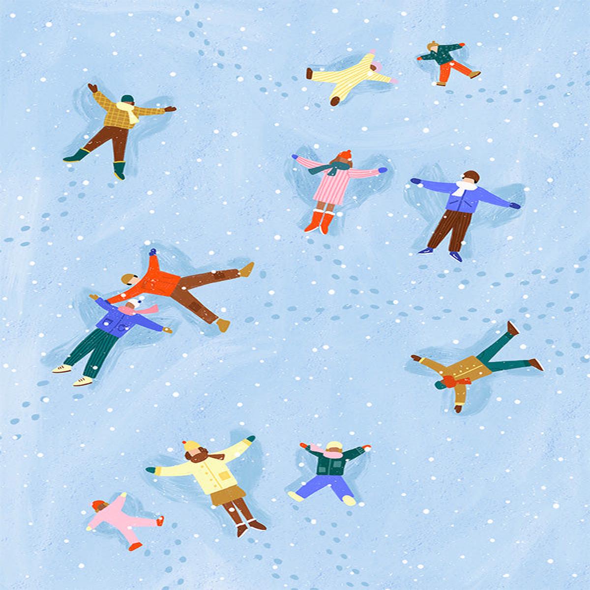 Snowy Angels Delight