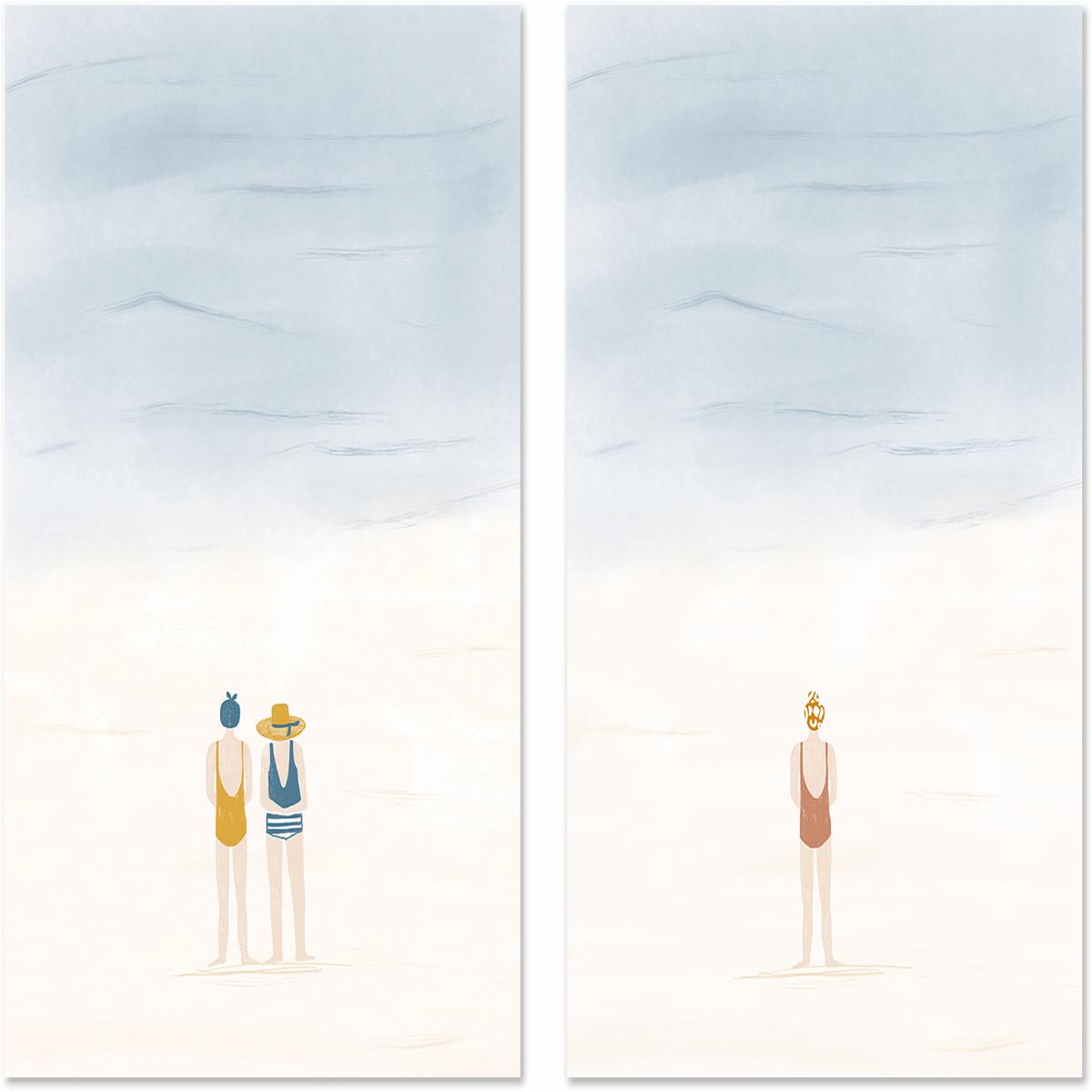Friends and Solitude, Set Of 2