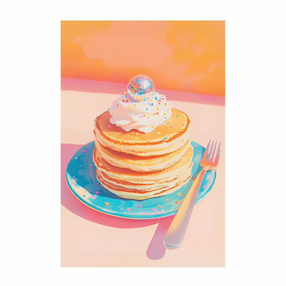 Pancake with Disco Ball