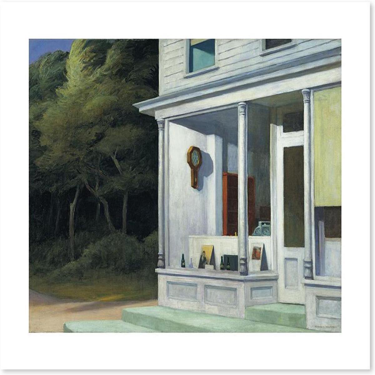 Seven Am, By Edward Hopper
