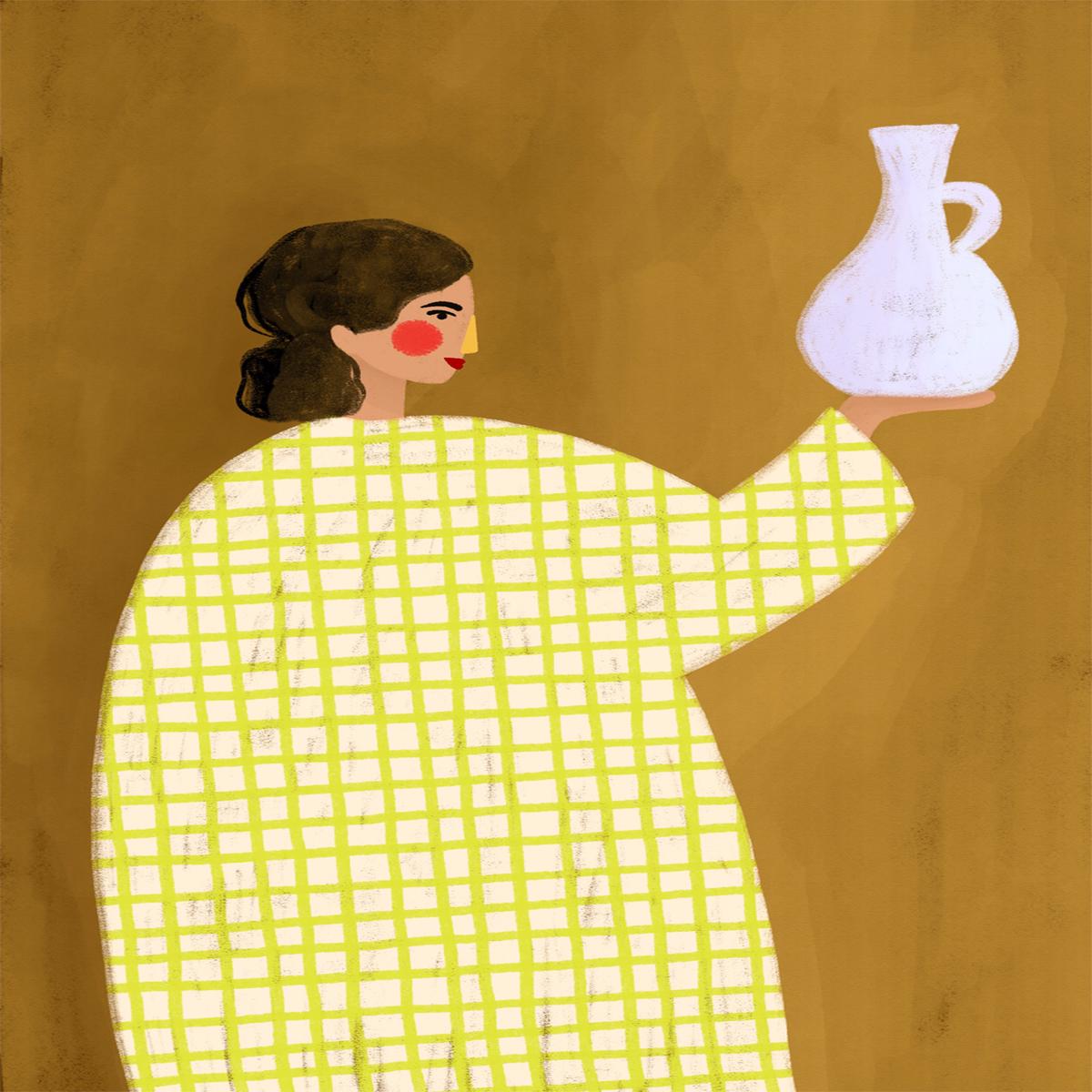 The Woman With The Vase