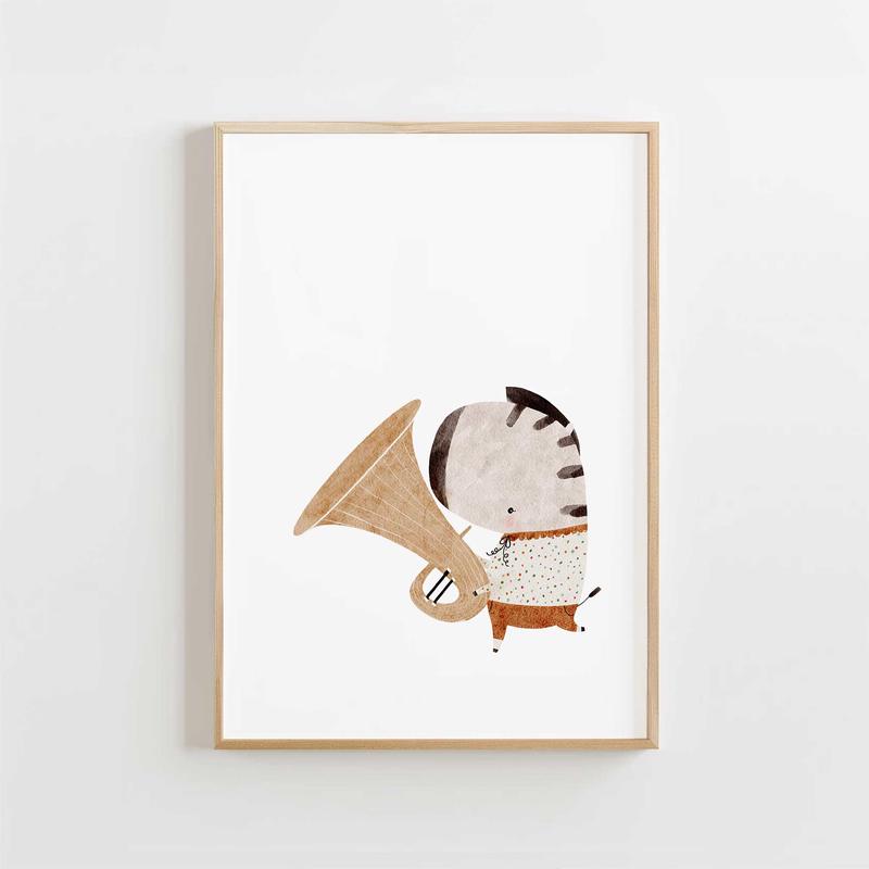 Zebra Musician