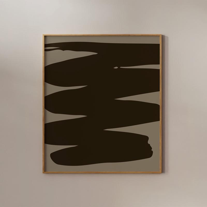 Abstract Bold Line Art
