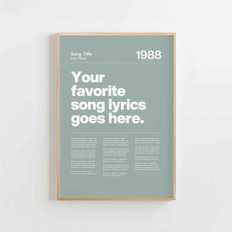 CUSTOM SONG THYME