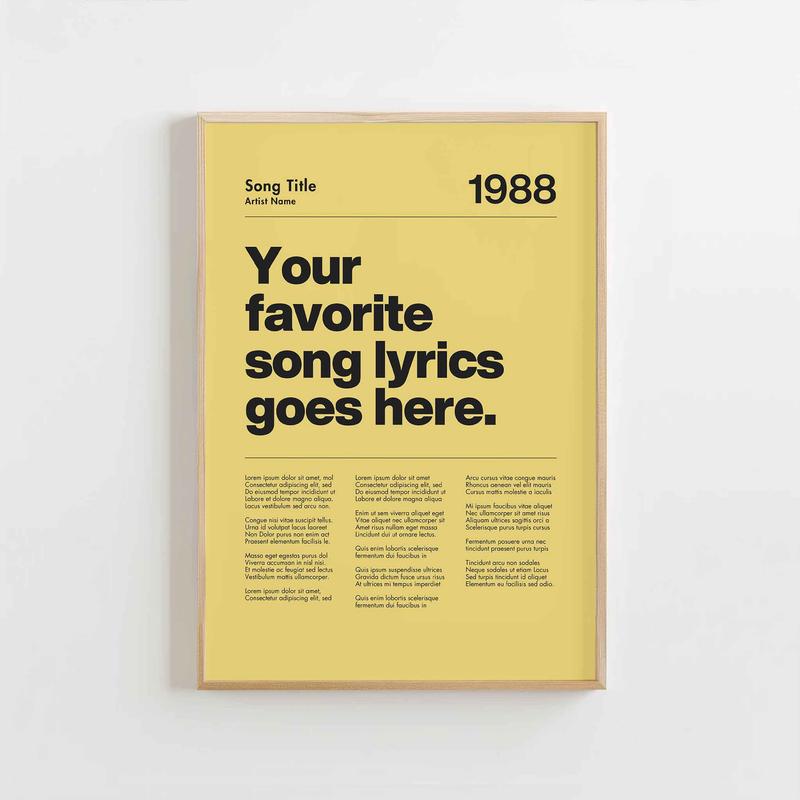 CUSTOM SONG YELLOW