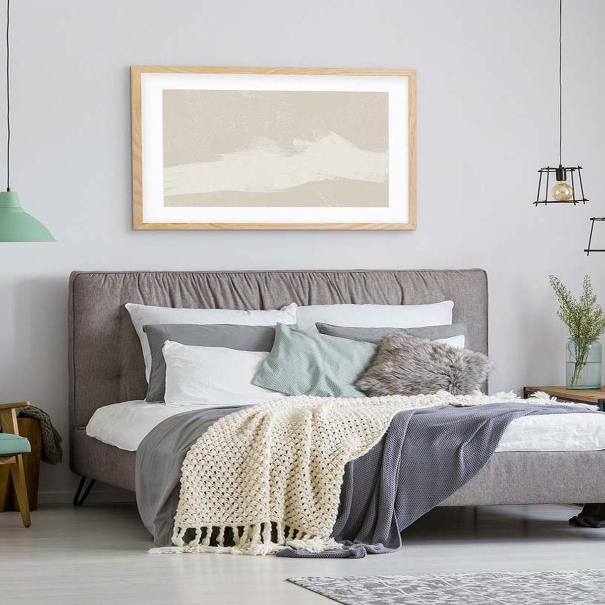Neutral Abstract Sands Art Print