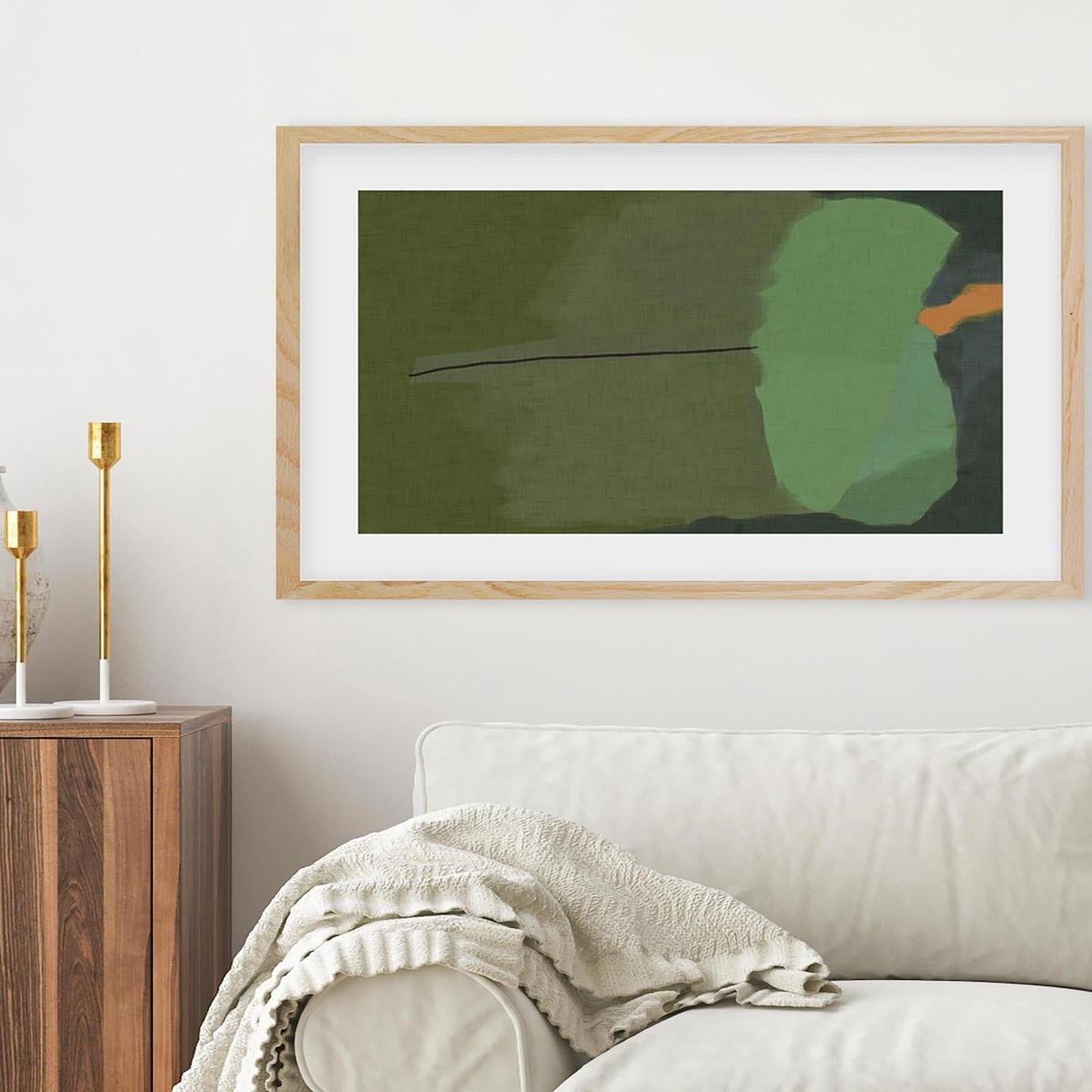Rothko Green Art Print
