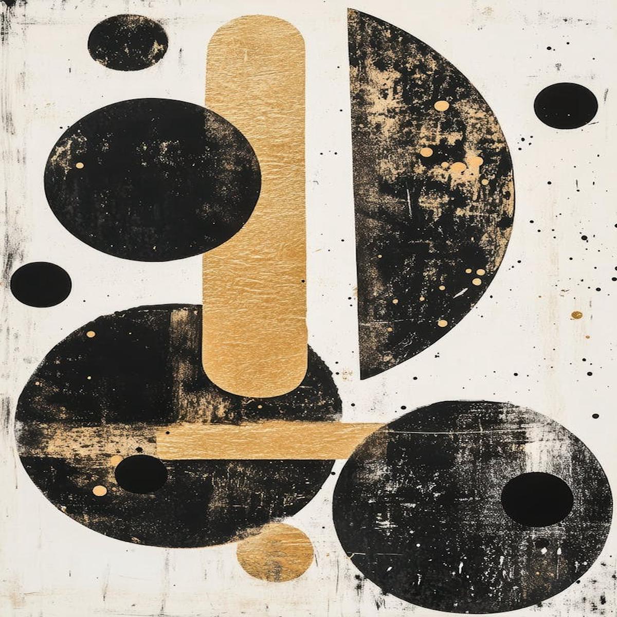 'Black And Gold' 18