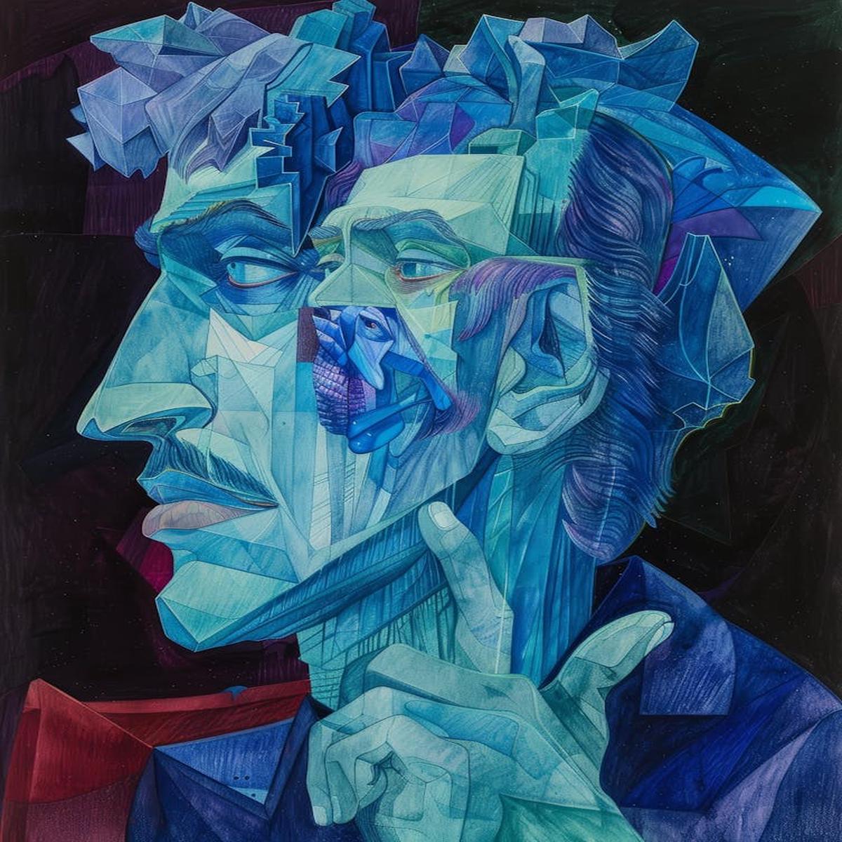 'Blue Man' 5