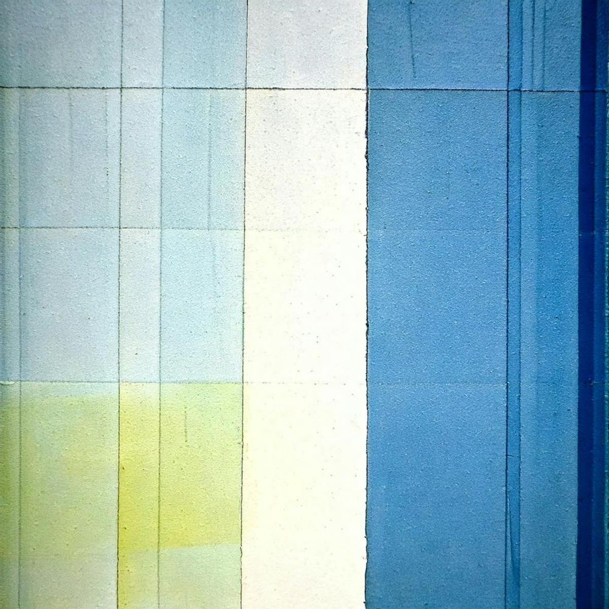 'Blue And Yellow' abstract art