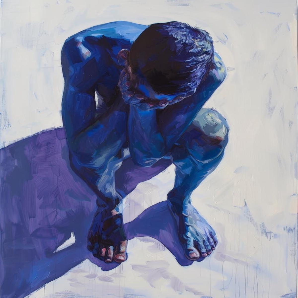 'Blue Man' 3