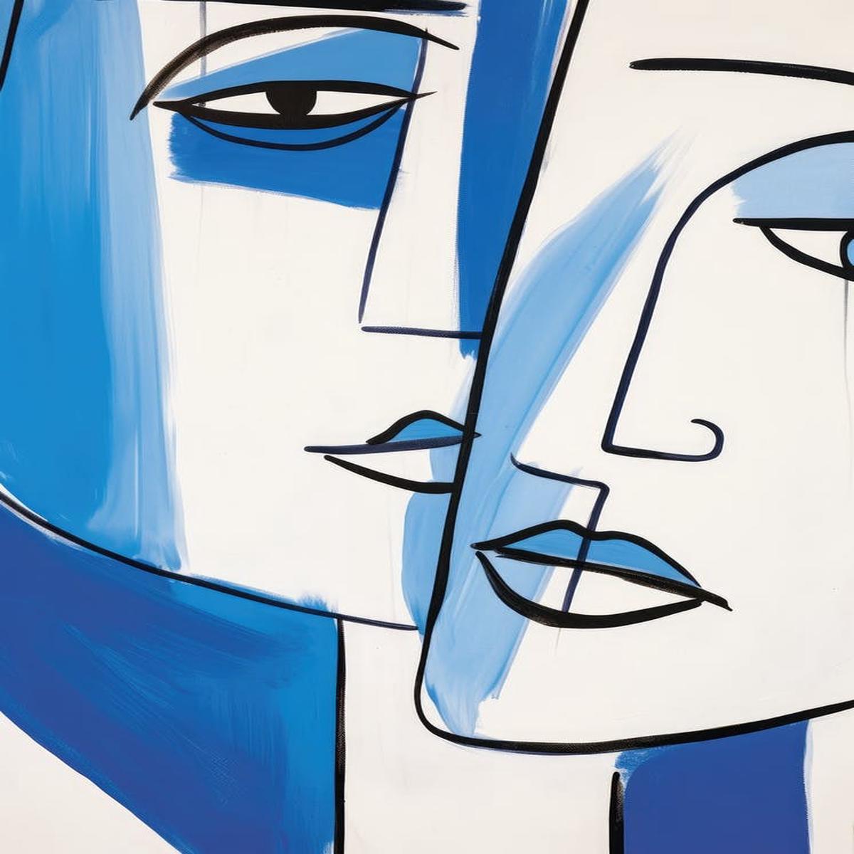 'Blue And White' 2