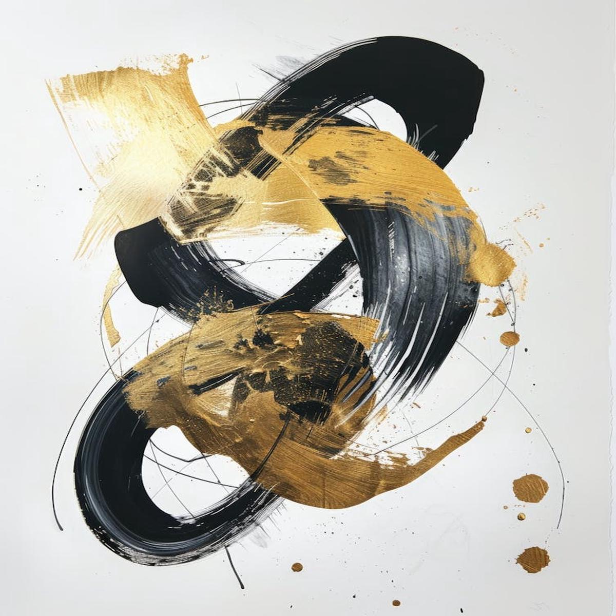 'Black And Gold' 6
