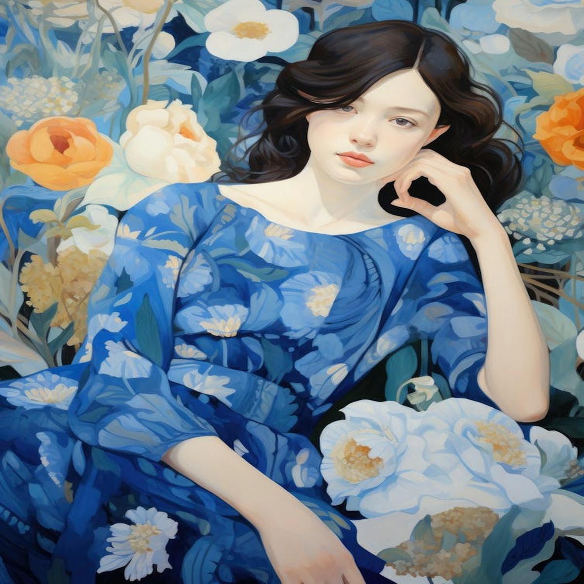 'Blue Flowers' 2